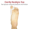 Sozzumi Silicone Gel Foot Fingers Orthopaedic Bunion Adjuster Guard Feet Care (1 Pair)