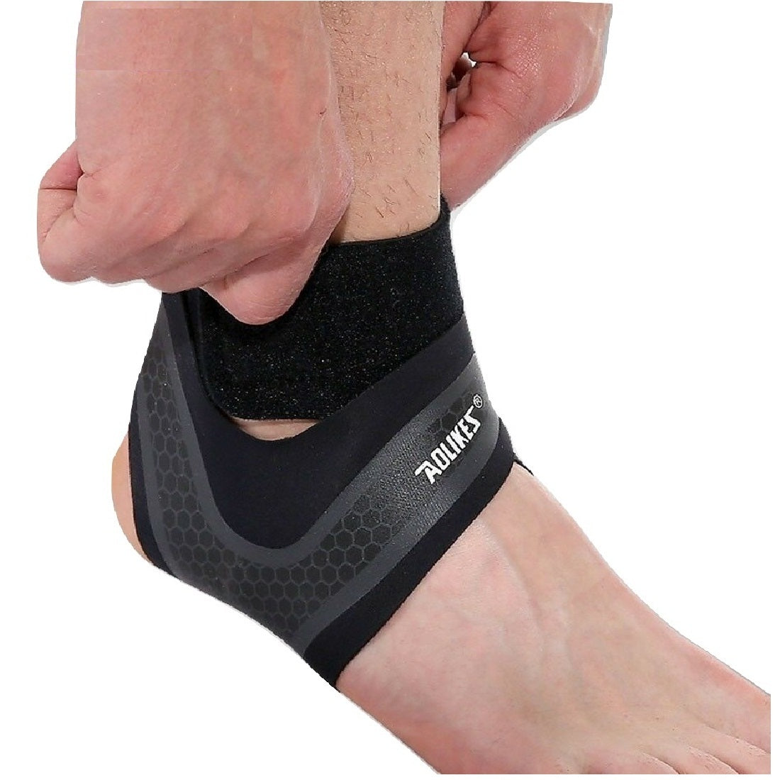 Sozzumi Ankle Support for Pain Relief and brace Sleeve, Bandage Wrap For Foot Compression Brace Guard Compression Brace for Arthritis, Sprains
