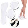 Sozzumi Self-adhesive Transparent High Heel Insoles With Comfortable Silicone Gel Foot Cushion Arch Support Anti Slip Shoe Inserts For Pain Relief Foot Pad (1Pair)