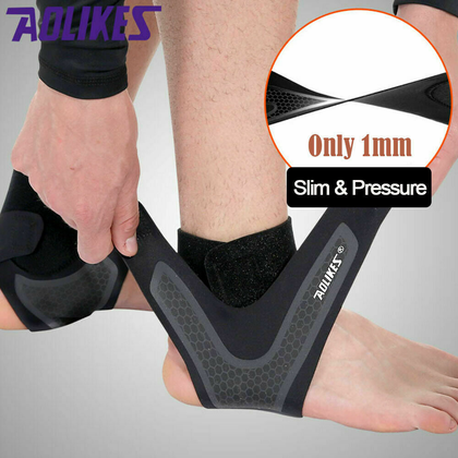 Ankle Support for Pain Relief and brace Sleeve, Bandage Wrap For Foot Compression Brace Guard Compression Brace for Arthritis, Sprains