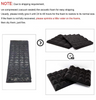 Hukimoyo® Acoustic Foam Panels for Home Studio, Sound Proof Foam for Studio Echo Proof Foam for Sound Studio Wall Panels (12 Pcs)