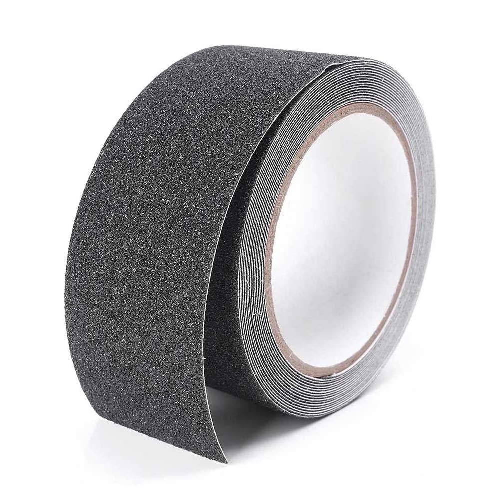 Hukimoyo Anti skid tape for stairs, Anti-slip Tape for slippery floors best grip Sand coated Adhesive Saftey strip