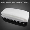 DESPACITO® Aquarium White Sponge Filter for Fish Tank (XY-1825) (Size: 100 x 30 x 3cm).