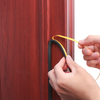 Hukimoyo® Door Sound proofing Strips, Windows Seal Strips Self-Adhesive car Door Seal Strip, Door Tape,Door Stopper Gap Sealer Bottom Door Sealing Strip for Home