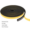 Hukimoyo Waterproof Self-Adhesive thick Seal, Weather Stripping Single sided foam tape, Soundproofing Gasket tape - 1 Roll (2m x 15mm x 5mm)