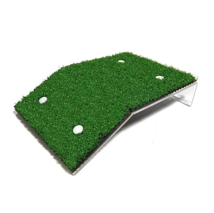 Despacito Turtle Baskin Ladder for Aquarium, Simulation Grass Turtle Ramp, Tortoise Climbing Platform, Grass Ladder for Turtle(Large)