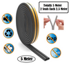 Hukimoyo® Door Sound proofing Strips, Windows Seal Strips Self-Adhesive car Door Seal Strip, Door Tape,Door Stopper Gap Sealer Bottom Door Sealing Strip for Home