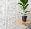 Nasmodo Foam Wall 3D Ceiling Wallpaper Tiles Panel Vinyl Stickers self-Adhesive for Home, Living Room, Bedroom Wall Panels(60*60cm)