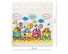 Nasmodo 3D Brick Foam Wallpaper,Living Room;Bedroom;Kitchen;Background Wall Decoration;Beautiful Train Pattern(Color:Multi-Colored)