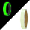Hukimoyo Radium Tape Night Glow, Self-Adhesive PhotoLuminescent Glow Tape in the Dark Safety to Mark on Stairs, Walls, Exit Sign