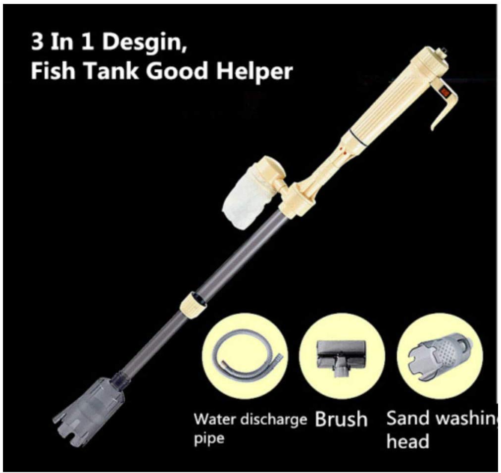 DESPACITO® Aquarium Gravel Cleaner Fish Tank Siphon Water Change Cleaning Filter Water Changer Sand Hose Tube(Model: AS615A)