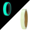 Hukimoyo Radium Tape Night Glow, Self-Adhesive PhotoLuminescent Glow Tape in the Dark Safety to Mark on Stairs, Walls, Exit Sign