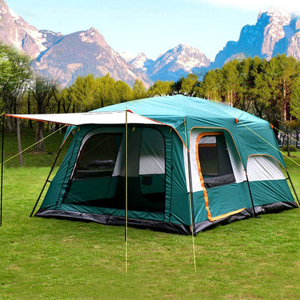 Nasmodo Family Tent House Dome Tent for Camping 3-5Person Waterproof Tent Picnic,Hiking,Trekking Outdoor Tent House for Travel