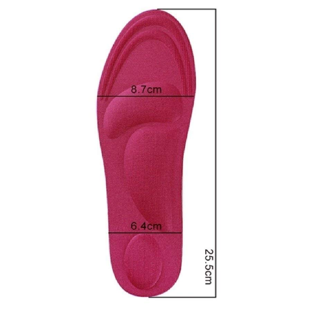 Sozzumi New Fashion Orthopedic arch support massage high heels sponge anti pain shoe cushions insoles