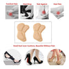 NUCARTURE® Fabric Sticky Shoe Back Heel Insoles Protector Liner Pads Sponge Cushion Shoe Pads Liner Back Heel Inserts Insoles Heel Grip Liners Sticker,heel grips for loose shoe bit blister pads(2-Pair)