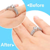Sozzumi Men's and Women's Ring Adjuster for Loose Rings, Invisible Spiral Ring, Reusable Ring Size Adjuster - Fits Almost Any Rings (4 models)