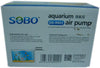 Sobo Aquarium Air Pump Power 3.5 W with Single Hole Fish Tank Oxygen Can Supports 2 Speed Control