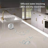 Hukimoyo Silicone Collapsible Threshold Water Dam for Shower, Self-Adhesive Kitchen Sink, Bathroom tub Barrier Strip