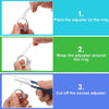 Sozzumi Men's and Women's Ring Adjuster for Loose Rings, Invisible Spiral Ring, Reusable Ring Size Adjuster - Fits Almost Any Rings (4 models)