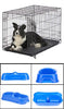 RandomDespacito Metal Foldable Dog cage for Puppy, Crate, Double Door Pet House for Dogs/Cats