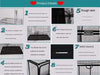 Despacito Metal Foldable Rabbit Cage, Pet House for Rabbit,Dogs and Cats(17 * 24 * 20 inch(L*B*H),Random Color)