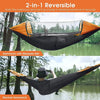 Nasmodo 2 Person Hanging Tent Hammock Swing Bed for Camping with Mosquito Net, Parachute Portable Tent Hiking,Travel (size-280 * 40cm Upto 200 kg)