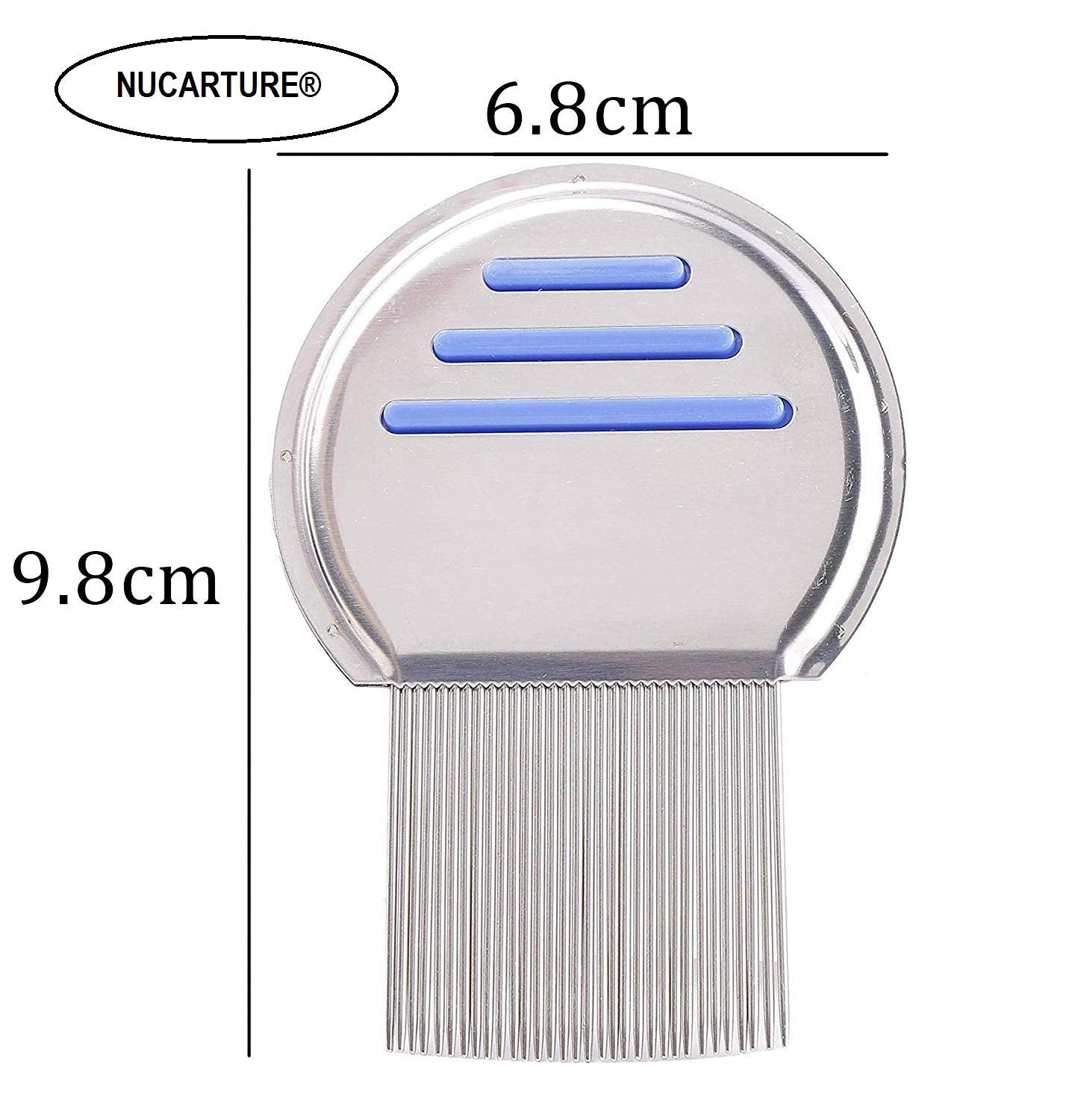 Stainless Steel Lice Scalp Terminator Fine Egg Dust Removal Comb Brushes for Women/Kids lice comb hair women terminator louse