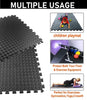 Nasmodo 1 Inch/ 25 mm Thick Gym Floor mats for Heavy Workout at Home,Puzzle Floor mat for Gym Exercise, Yoga Interlocking EVA Foam for Kids(60 * 60cm)