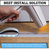 Hukimoyo Door sealing strip for home, Self-Adhesive window silicone seal strips weather stripping door tape for seal, Door gap sealer - 1 Pc (1 Meter, 25 mm)