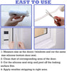 Door sealing strip for home, Self-Adhesive window silicone seal strips weather stripping door tape