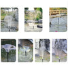 Nine Star Garden Water Sprinkler Fountain Head Set (Fountain KIT, Large, NS BT003,NS BT002,NS BT001)