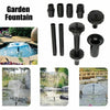Nine Star Garden Water Sprinkler Fountain Head Set (Fountain KIT, Large, NS BT003,NS BT002,NS BT001)