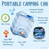 Water can with tap, Portable Camping Picnic Hiking Driving Drinking Dispenser Barrel with Faucet for Travel Storage Container