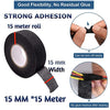 Wire organizing loom harness tape for Automobile Velvet adhesive protective harness Tape, Heat Resistant Ideal  (15 mm *15 m)