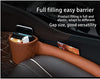 Car seat Gap Filler Padding, Universal PU Leather Car seat Slot Soft Pad for Mobile, Cards, Wallet, Coins
