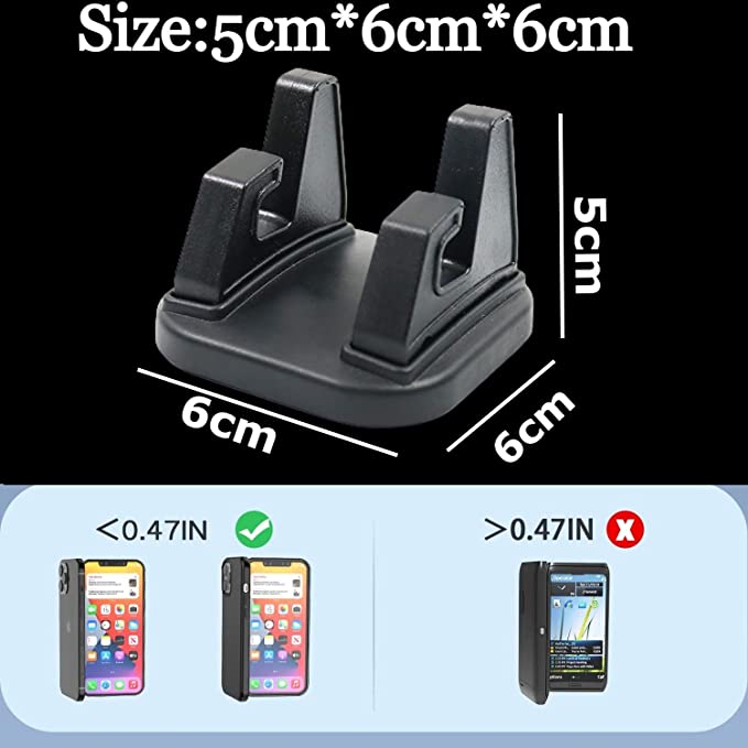 Mobile Phone Holder for Car Dashboard and Deskto