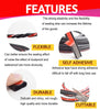 D Shape car Edge Guard Protector Rubber Tape Trim Rubber Strip Seal Protector Car Window Door Edge Guards for Most Cars