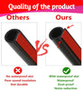 D Shape car Edge Guard Protector Rubber Tape Trim Rubber Strip Seal Protector Car Window Door Edge Guards for Most Cars