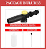 wowouch Adjustable car Snow Foam Lance Cannon Nozzle, 700ml Bottle High Pressure Car Sprayer for Washing