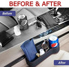 Car Seat Gap Filler Organizer, 1Pc Multifunctional Car Seat Organizer, Auto Console Side Storage Box with Bottle Cans Holder Space Saving