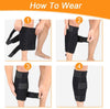 NUCARTURE calf support for men pain relief Leg Wrap Calf Brace Compression, calf Sleeve for women shin splint support for running straps (Black-(1pc))
