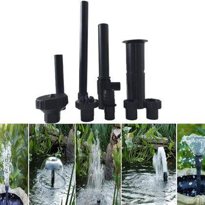 DESPACITO Water Fountain Nozzle kit for Home Decoration, Outdoor, Sprinkler Fountain kit Extension for Garden and Pond Submersible Water Pump (Fountain kit )