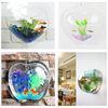 Despacito Wall Mounted Fish Tank for Home, Hanging Fish Tank Aquarium, Aquarium Wall Plant Pot Decoration Planter (Size: 12 x 15inch)(Heart-White)