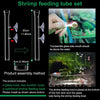 Despacito Acrylic Glass Fish Food Feeder for Aquarium Fish Tank, Shrimp Food Feeding Tube Tray, Feeder for Small Fishes