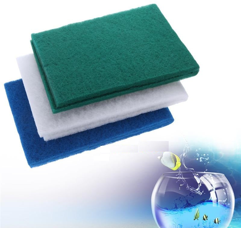 Aquarium Biochemical Sponge Filter Aquarium Fish Tank Cotton Green Mat, Aquarium Filter