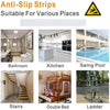 Hukimoyo Anti slip tape, Anti-skid tape for stairs, Prevents risk from slippery surfaces, Waterproof Transparent