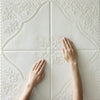 Nasmodo 3D Ceiling Wallpaper for Bedroom Tiles Panel Vinyl Stickers for Living Room Foam Wallpaper (70 * 70 cm,7MM)(12, White)